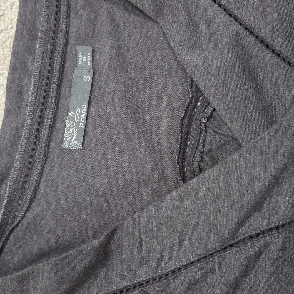 prAna Cap Sleeve V Neck Tee - Picture 2 of 4